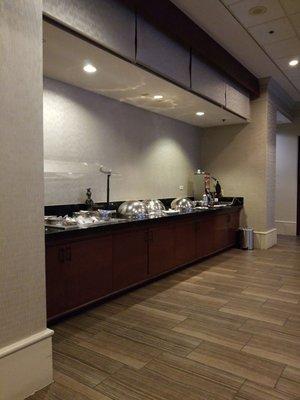 The Breakfast buffet