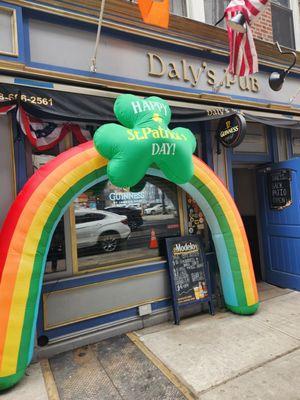 Outside - St Patrick's Day weekend