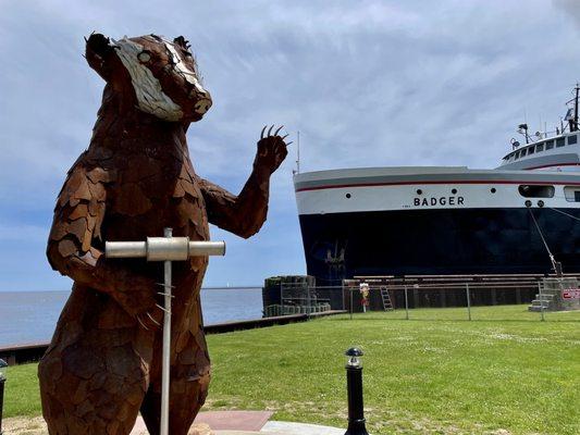 Bucky Badger by SS Badger