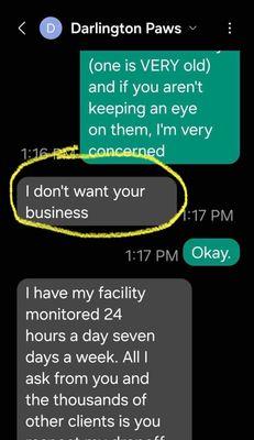 Darlington PAWS PA Boarding