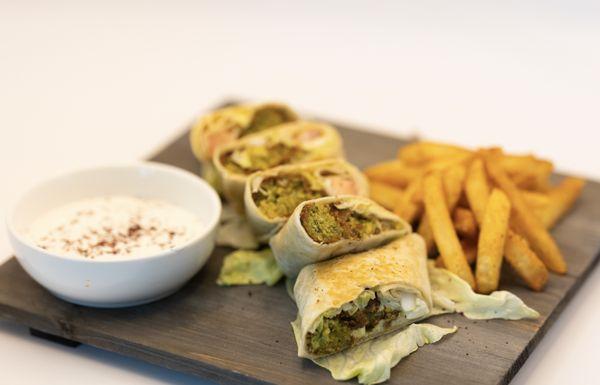 Falafel Made Fresh to Order!