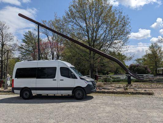 World's Largest Pitchfork, Casey