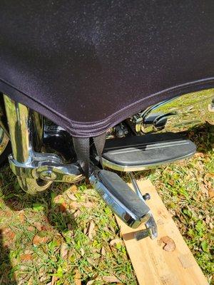 Highway peg hold down loop.