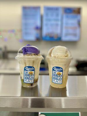 Super Duper Mahalo-Halo (left) and I Lava Lychee (right)