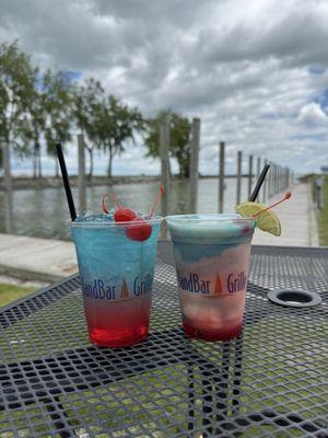 Memorial Day Weekend specialty cocktails - Delicious!
