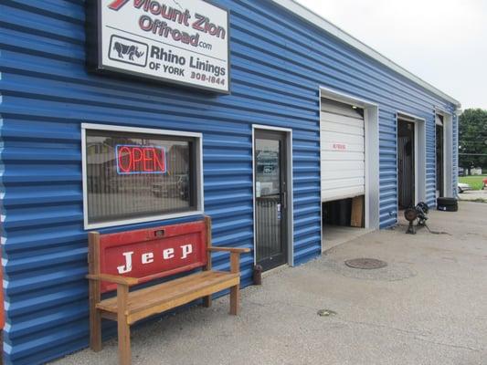 Check out our new bench!