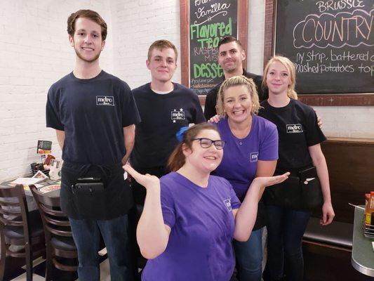 Thank you to the Metro Diner's staff for having us!