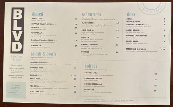 BLVD Kitchen & Bar