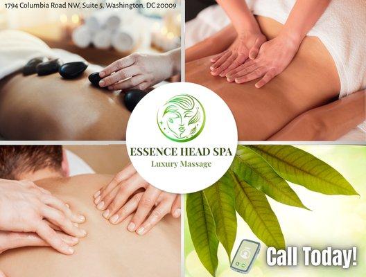 Welcome to Essence Head Spa, where your journey to relaxation begins with the simple touch of expert hands.