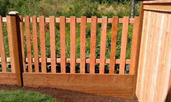 4' skip pickett with a 12 " pt board