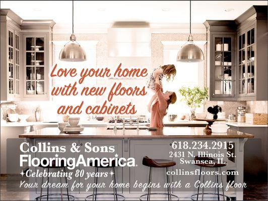 Cabinets make a kitchen beautiful