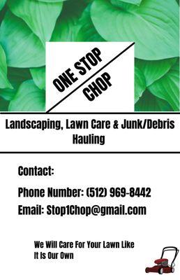 One Stop Chop