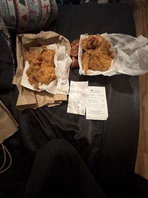 Everything that was in the bag