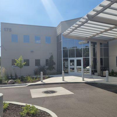 Northside entrance on College Street.