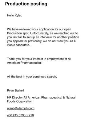 All American Pharmaceutcal