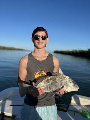 23" black drum