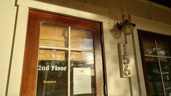 Meet us on the second floor.