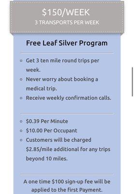 Free Leaf Transportation Services
