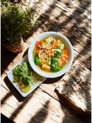 Tofu & Veggies Pho (VegetarianBroth)