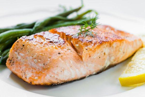 Lemony Grilled Salmon