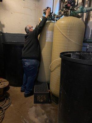 New Commercial Client -repairing valves.