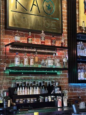 Top shelf Bourbon selection