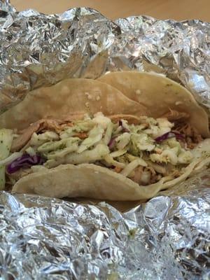 2 chicken tacos for 6 bucks