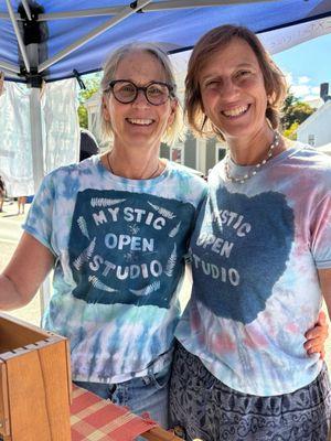 Mary and Marina at Town Day