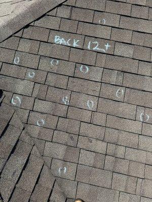 Roof damage documentation