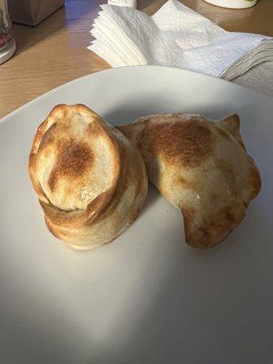 Jamon Queso and Breakfast Empanada