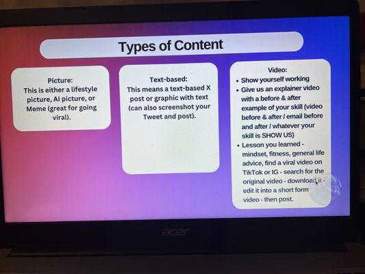 Volume nine marketing