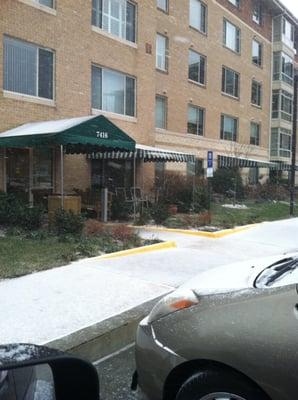 One of the buildings