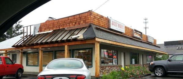 Building looks like this