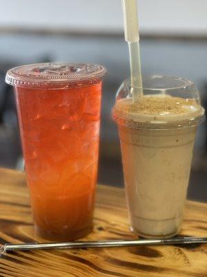 Healthy meal replacement shake & herbal energy drink