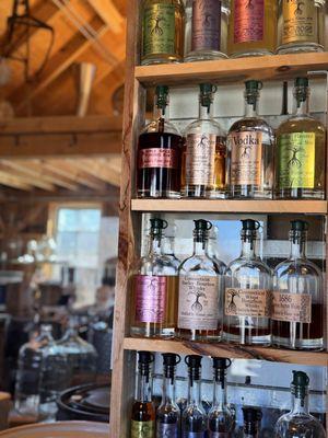 Nice limited selection of Bourbons available