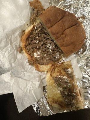 Torta de Asada (MISSING almost all condiments) I just asked for no lettuce.