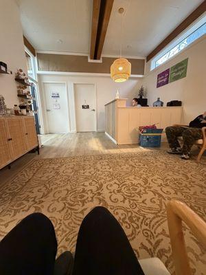 Front desk/waiting area