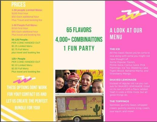 Southern Sugar Shaved Ice and Treats