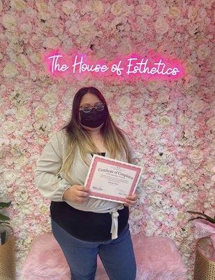 My certification of completion!