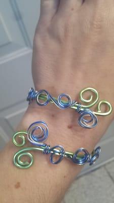 A Seahawks cuff bracelet!