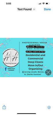 Nikki's Cleaning Service