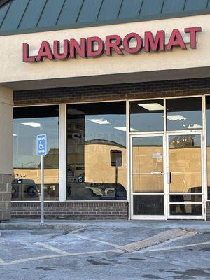 This is what it says on the front of the building, but on the back it says Sunshine Cleaners & Coin Laundry.