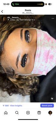 Brow tint