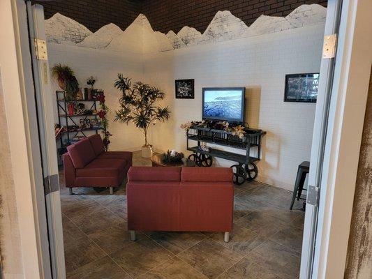Private corner room