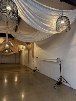 create content here! seamless backdrop included with your booking