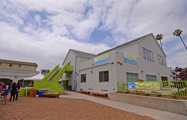 Renovated school building