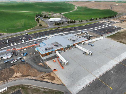 New 49k sq ft terminal opening May 22 2024 / photo from their FB