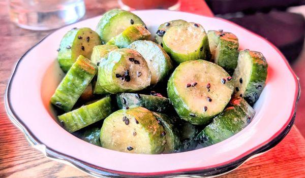 Bowl of Persian Cucumbers