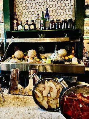 The bar