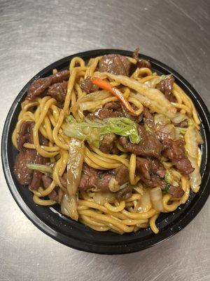 small beef lomein